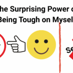 Smiling icon symbolizing strength, self-discipline, and the decision to take action over self-pity.